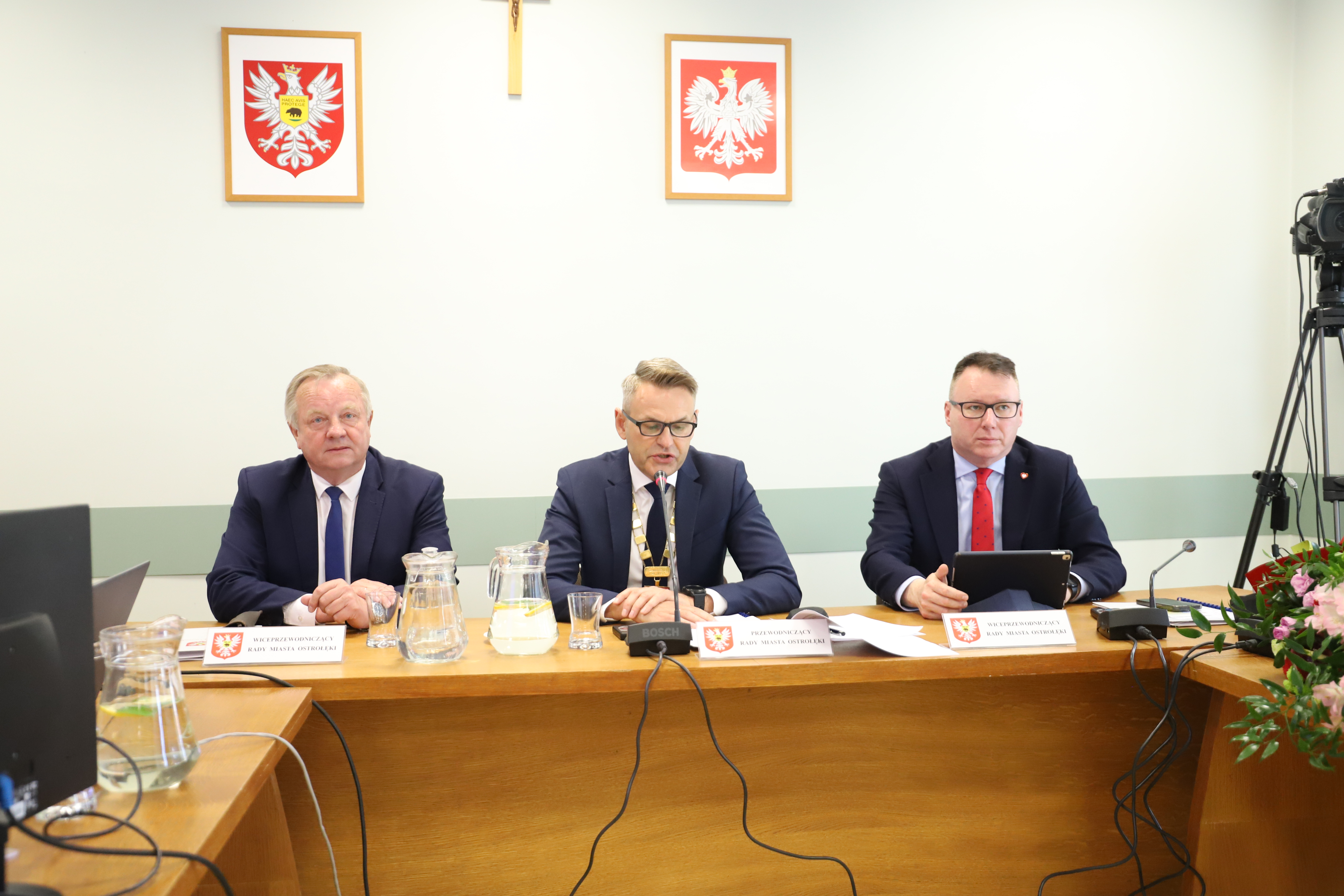 aktualność: I sesja Rady Miasta Ostrołęki IX kadencji