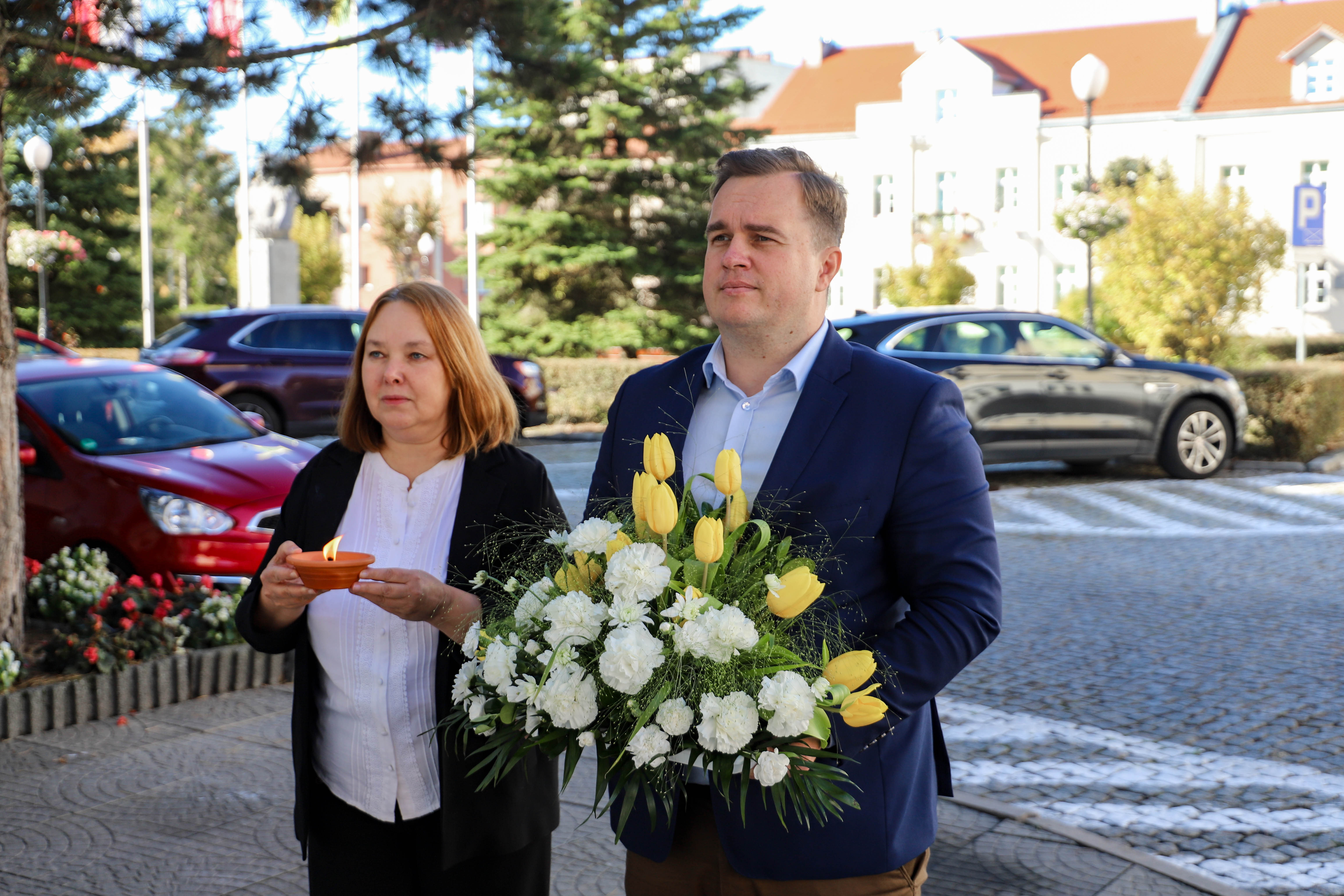 aktualność: Uczciliśmy pamięć patrona miasta