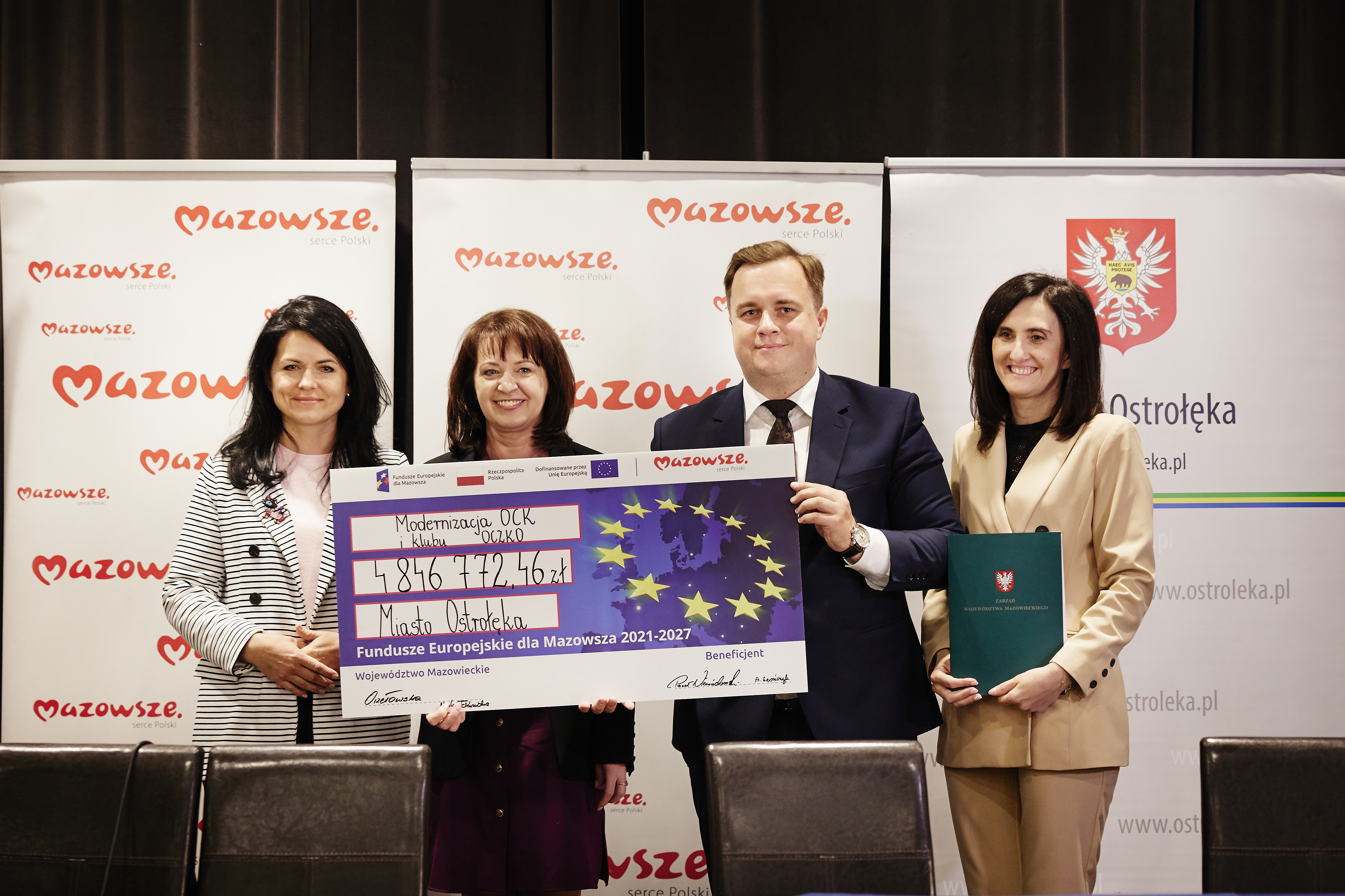aktualność: Umowa na modernizację OCK i Klubu oczko podpisana