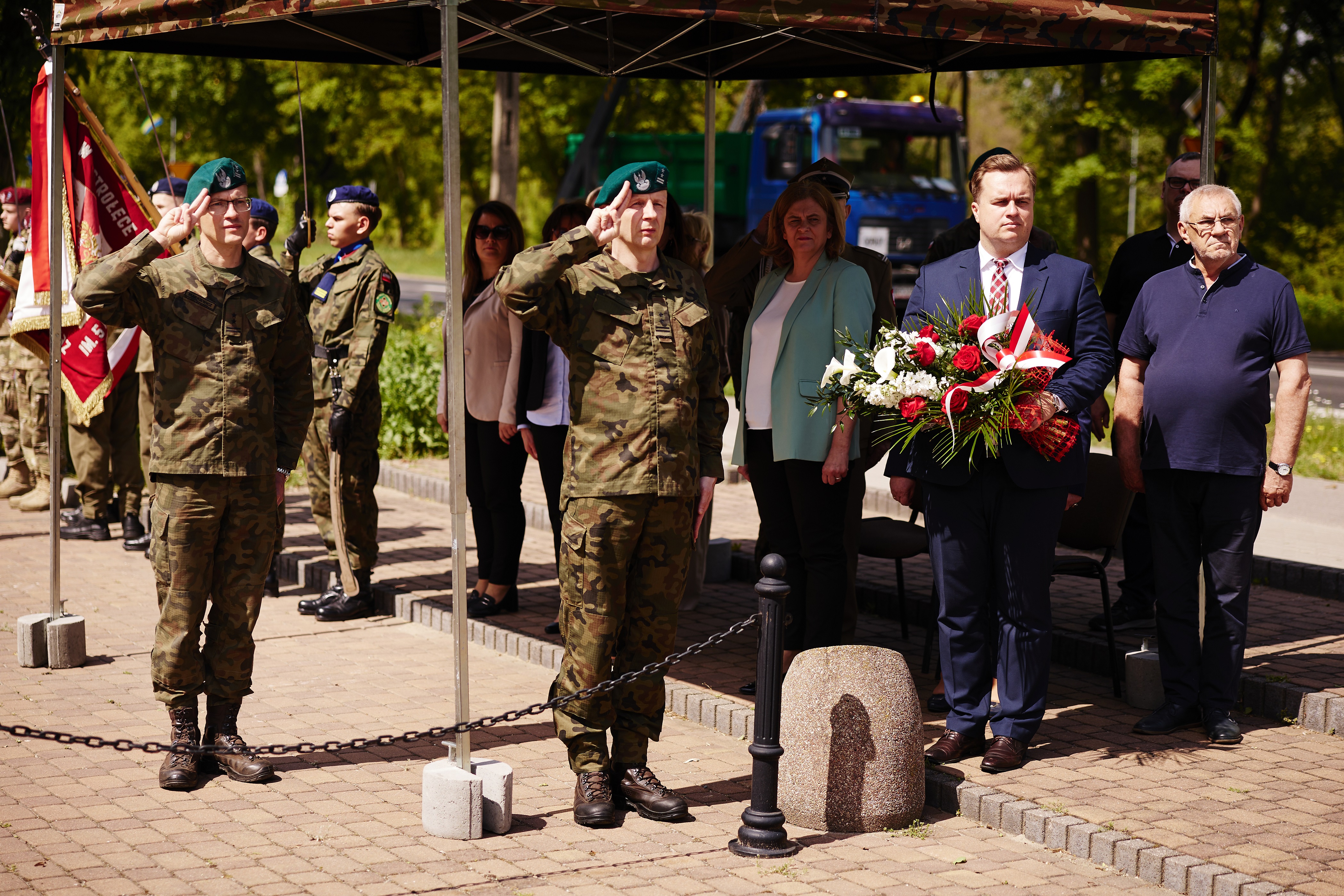 aktualność: Uroczysta zbiórka uczniów Oddziałów Przygotowania Wojskowego z okazji Dnia Kadeta