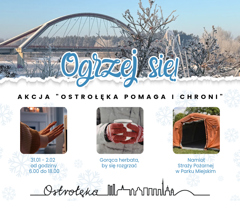 aktualność: Rozpoczynamy akcję „Ostrołęka pomaga i chroni”