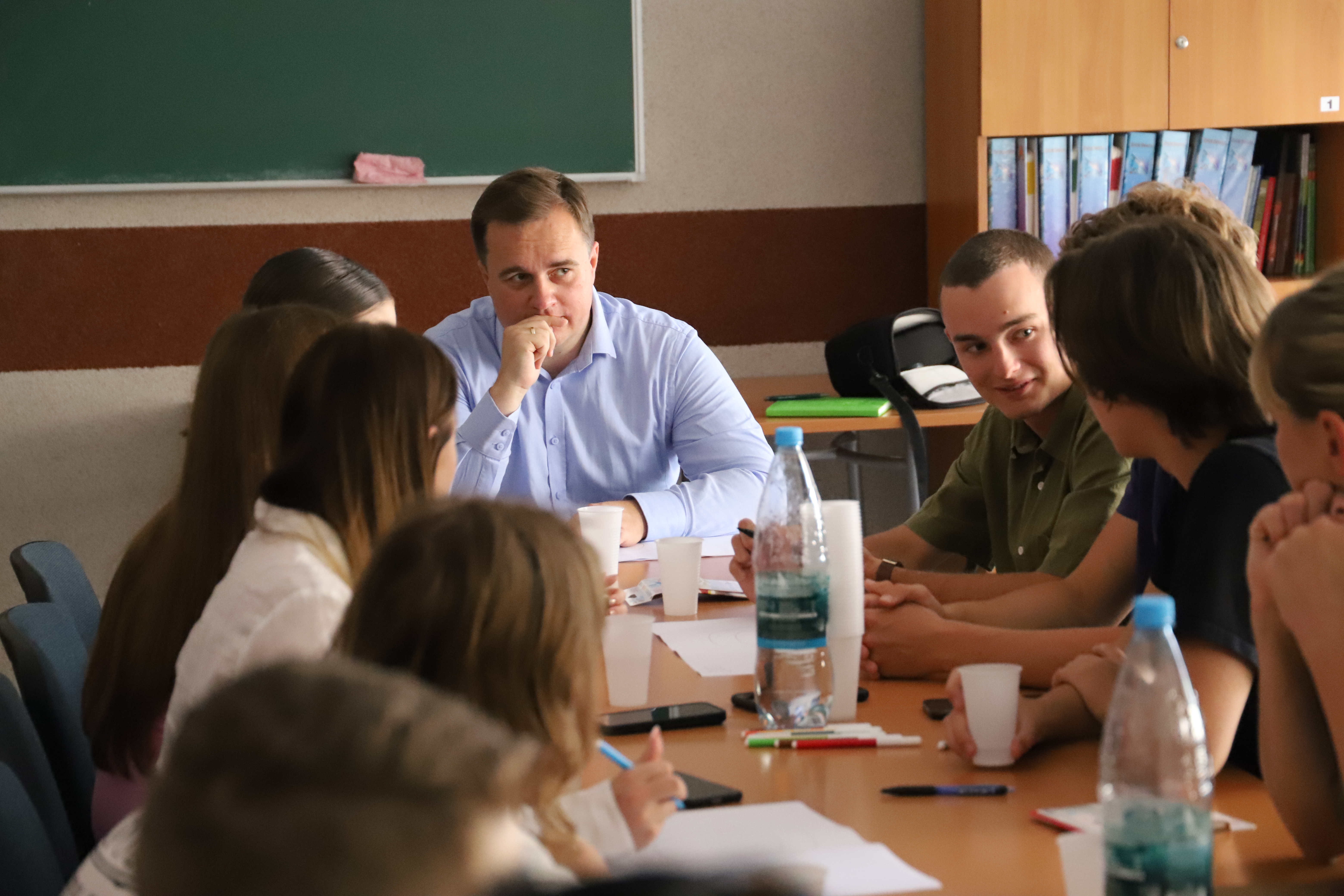 aktualność: Meeting with Student Self-Governments