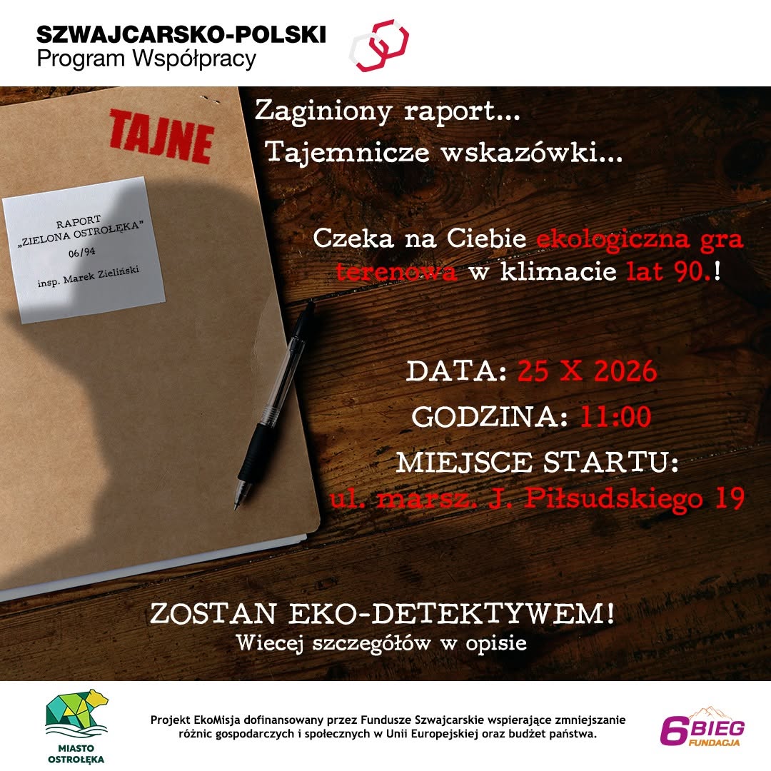 wydarzenie: Gra terenowa Zostań EKO-detektywem